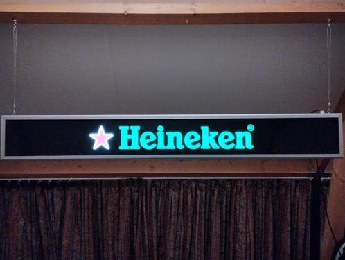 Mooie Heineken lichtreclame, Verzamelen, Merken en Reclamevoorwerpen, Gebruikt, Lichtbak of (neon) lamp, Ophalen