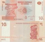 CONGO 2003 10 francs #93a UNC, Postzegels en Munten, Overige landen, Verzenden