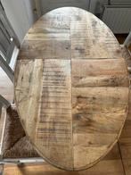Ovale Mango Houten Eettafel 140cm, Huis en Inrichting, Tafels | Eettafels, Ophalen, Gebruikt, 100 tot 150 cm, 50 tot 100 cm