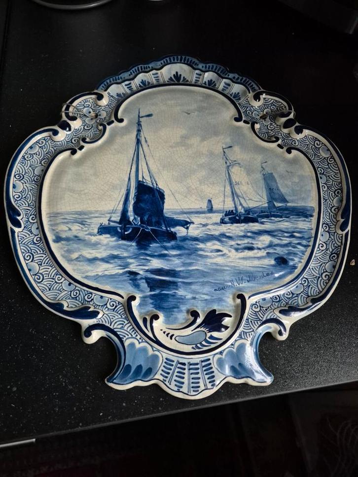 Porceleyne Fles 1898 Mesdag, Antiek en Kunst, Antiek | Wandborden en Tegels, Ophalen of Verzenden