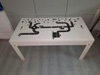 Speeltafel met krijtbord en 4 stoelen., Ophalen, Zo goed als nieuw