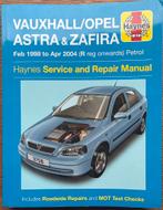 Astra & Zafira 1998 tm 2004, Boeken, Auto's | Boeken, Ophalen of Verzenden, Zo goed als nieuw, Opel