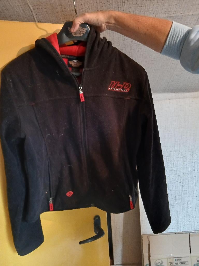 Harley Davidson fleece vest, Motoren, Kleding | Motorkleding, Jas | textiel, Harley Davidson, Ophalen of Verzenden, Dames