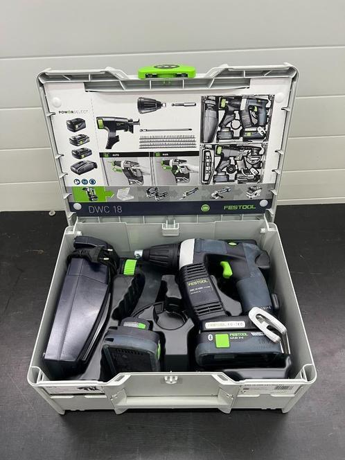 festool dwc 18-4500 4.0 i plus, Doe-het-zelf en Verbouw, Gereedschap | Boormachines, Zo goed als nieuw, Overige typen, Variabele snelheid