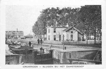 (300-108-021) Groningen Sluizen bij het Damsterdiep beschikbaar voor biedingen
