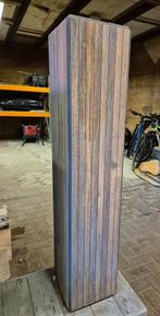 Unieke houtlook betegelde zuil 22x22 en 102cm hoog., Huis en Inrichting, Ophalen, Nieuw