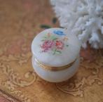 Albast sieradendoosje met bloemmotief uit Italie, Ophalen of Verzenden