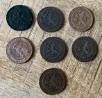 complete serie 2,5 cent / halve stuiver Willem III, Ophalen, Koning Willem III, Overige waardes, Setje