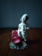 Antiek Andenne Beeldje Jongen met Schort, Ophalen of Verzenden