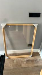 Nieuwe houten baklijst naturel 70cm x 90cm, Ophalen, 50 tot 75 cm, Nieuw, 50 tot 75 cm