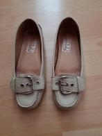 SCAPA  lederen moccasins met slangenhuid reliëf mt 38, Scapa, Ophalen of Verzenden, Zo goed als nieuw, Espadrilles of Moccasins