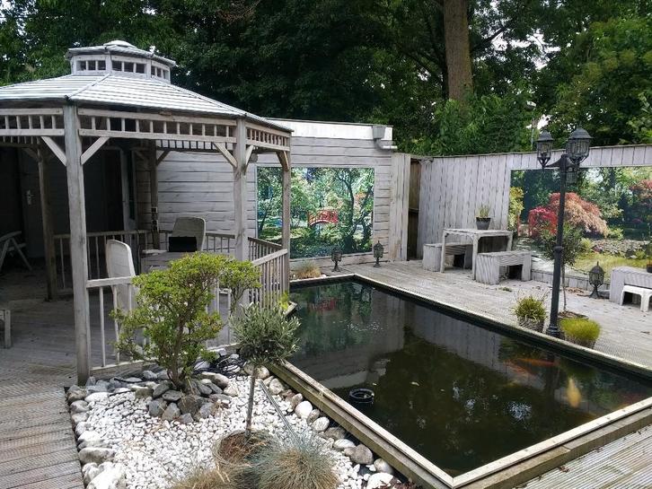 Koivijver installatie plus 10 zeer grote koi's, Tuin en Terras, Vijver-toebehoren, Vijverfilter, Ophalen