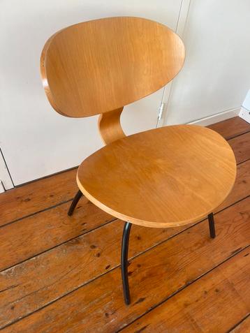 Vintage Nicholai Wiig Hansen ikea plywood stoel hout beschikbaar voor biedingen