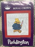 Nieuw: Royal crown Paddington 12x12 borduurpakket, Ophalen of Verzenden, Nieuw, Handborduren, Borduurpakket