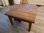 Salontafel eikenhout massief, Huis en Inrichting, Tafels | Salontafels, 50 tot 100 cm, Zo goed als nieuw, Minder dan 50 cm, Eikenhout