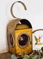 Vintage antieke seinlamp / wegwerkerslamp, Ophalen of Verzenden, Zo goed als nieuw, Minder dan 50 cm