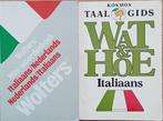Kosmos taalgids Wat & Hoe Italiaans + woordenboek Italiaans, Boeken, Woordenboeken, Ophalen of Verzenden, Gelezen, Overige uitgevers