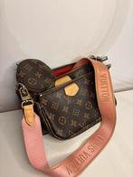Multi Pochette bag, Sieraden, Tassen en Uiterlijk, Tassen | Damestassen, Verzenden, Zo goed als nieuw, Bruin, Handtas