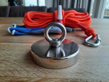 Vismagneet 400kg | Set | Nieuw | Magneetvissen | Magneet beschikbaar voor biedingen
