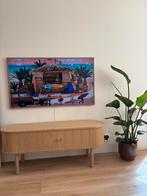 Tv kast ovaal eikenhout Westwing Collectie, Ophalen, Nieuw, 100 tot 150 cm, Licht Eikenhout