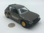 Peugeot 205 Turbo Ombergrijs, Bburago, Ophalen of Verzenden, Gebruikt, Auto, Bburago