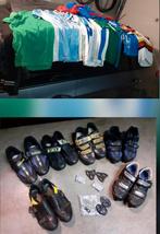 Retro wielertruitjes en fietsschoenen (25euro alles samen), Fietsen en Brommers, Fietsaccessoires | Fietskleding, Ophalen, Gebruikt