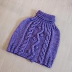 Leuke meisjesponcho wol/acryl - handgemaakt, Kinderen en Baby's, Kinderkleding | Maat 140, Ophalen of Verzenden, Nieuw