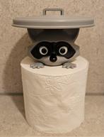 Wasbeer WC-rolhouder met Deksel, Huis en Inrichting, Ophalen of Verzenden