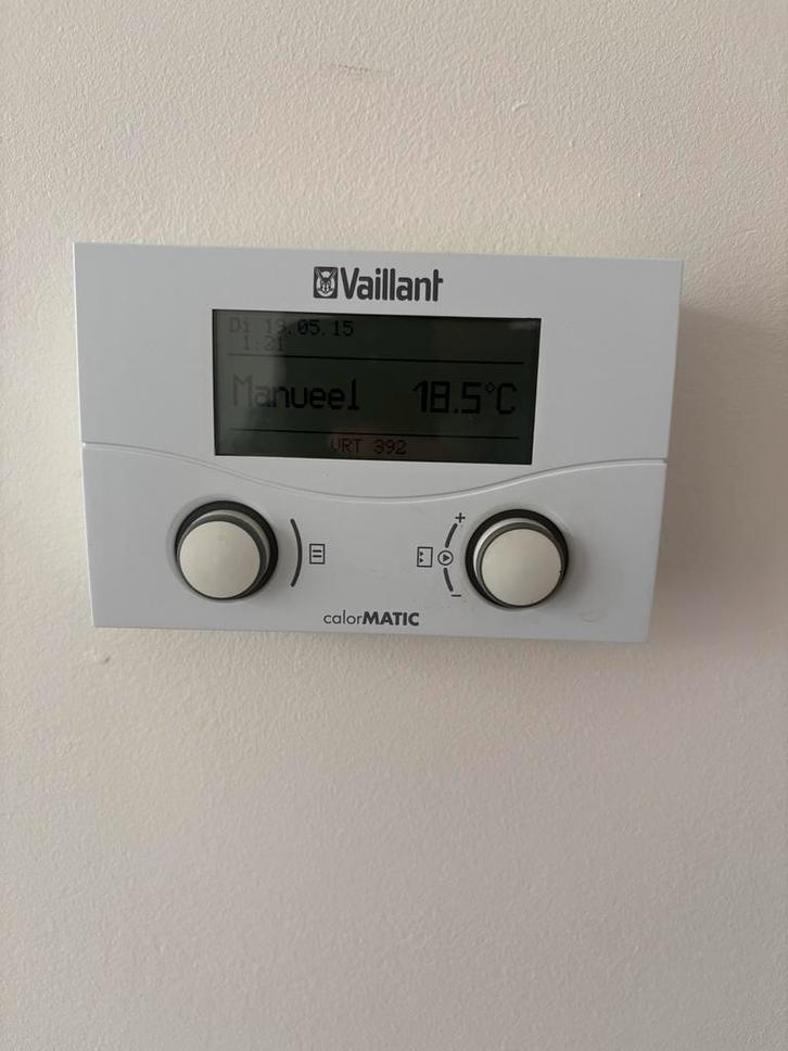 Vaillant Thermostaat en Ketel - Gebruikt, Doe-het-zelf en Verbouw, Thermostaten, Gebruikt, Slimme thermostaat, Ophalen