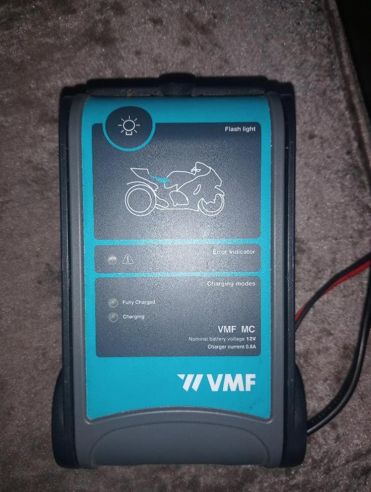 VMF MotorCycle Acculader 12V 0,8A (automatische druppellader, Auto-onderdelen, Accu's en Toebehoren, Nieuw, Ophalen of Verzenden