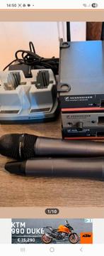 Sennheiser draadloos microfoons, Ophalen