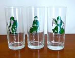 3 Vintage Glazen met soldaten militairen, Ophalen, Landmacht, Nederland, Overige typen