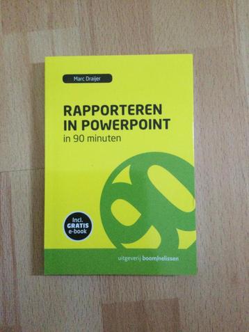 Rapporteren in powerpoint in 90 minuten beschikbaar voor biedingen