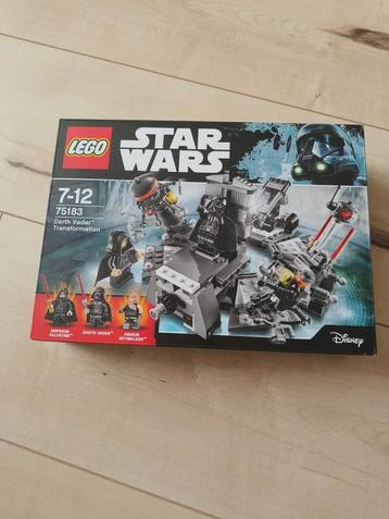 75183 LEGO Darth Vader Transformation, nieuw beschikbaar voor biedingen