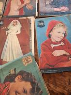 libelle jaargang 1954 -  7 stuks, zie foto's omschrijving, Ophalen of Verzenden, Gelezen, Damesbladen