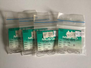 Vishaken Mustad made in Norway beschikbaar voor biedingen