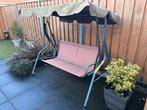 Comfortabele schommelbank met overkapping, Ophalen, Gebruikt, Metaal, Schommelbank