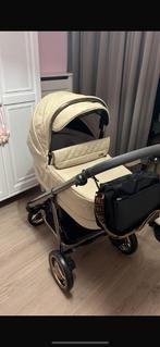 Bebecar v-pack beige, als nieuw!!, Kinderen en Baby's, Kinderwagens en Combinaties, Zo goed als nieuw, Verstelbare duwstang, Ophalen