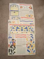 Oude werkplaten/handenarbeid Hil Bottema 1913-1968, Antiek en Kunst, Ophalen of Verzenden