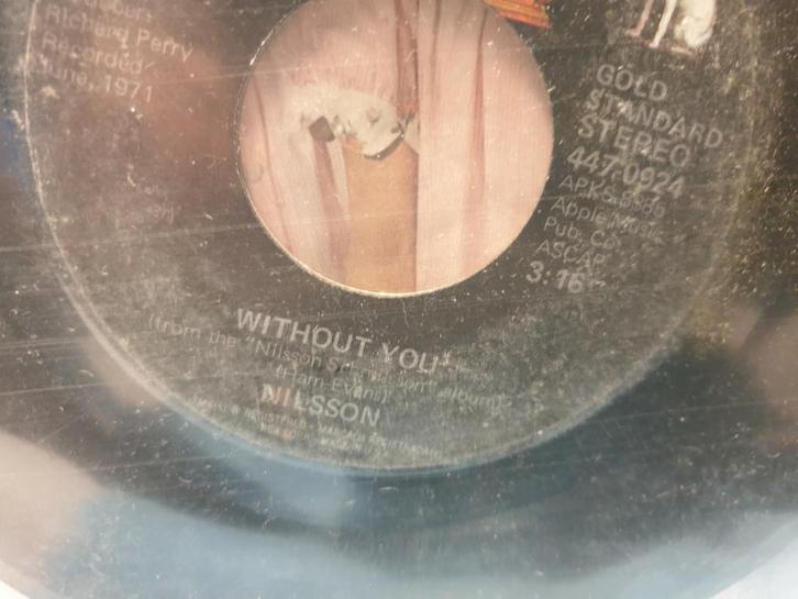 Nilsson - Without You (b4), Cd's en Dvd's, Vinyl Singles, Pop, Ophalen of Verzenden