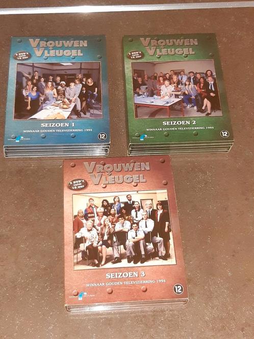 Vrouwenvleugel nieuwstaat complete serie seizoen 1 t/m 3, Cd's en Dvd's, Dvd's | Tv en Series, Zo goed als nieuw, Alle leeftijden