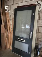 3 buitendeuren, Doe-het-zelf en Verbouw, Deuren en Horren, Ophalen, Gebruikt, 80 tot 100 cm, Buitendeur