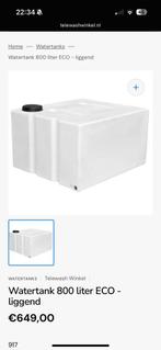 Tuckerpole 800 liter water tank osmose, Ophalen, Zo goed als nieuw, Motor en Techniek