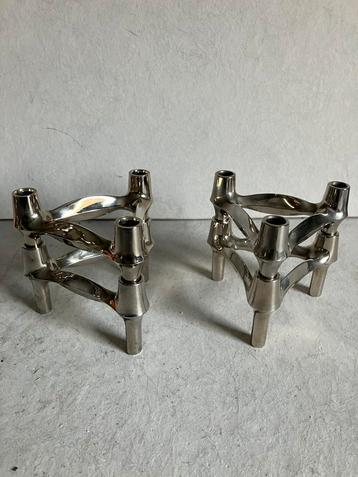 Stoff Nagel BMF vintage kandelaren set van 4 stuks beschikbaar voor biedingen