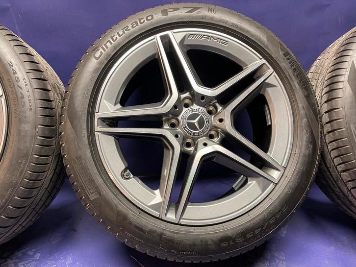 Lm velgen 18 inch Mercedes C en E klasse, zomerbanden, Auto-onderdelen, Banden en Velgen, Velg(en), Zomerbanden, 18 inch, 245 mm