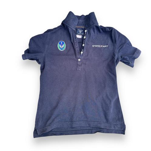 State of Art x Porsche Mille Miglia Polo 2011 – Maat XL, Kleding | Heren, Polo's, Gedragen, Maat 56/58 (XL), Blauw, Ophalen of Verzenden