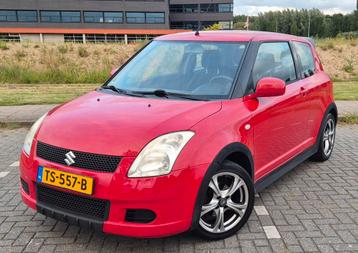 Suzuki Swift 1.3 3D 2007 Rood*SPORT UITVOERING*LM VELGEN* beschikbaar voor biedingen