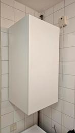 Ikea wandkast met planken - Wit, Ophalen, Overige materialen, Minder dan 50 cm, Met deur(en)