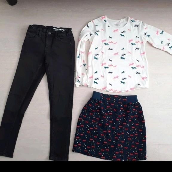 Pakket meisjeskleding maat 128, Kinderen en Baby's, Kinderkleding | Maat 128, Ophalen of Verzenden, Zo goed als nieuw