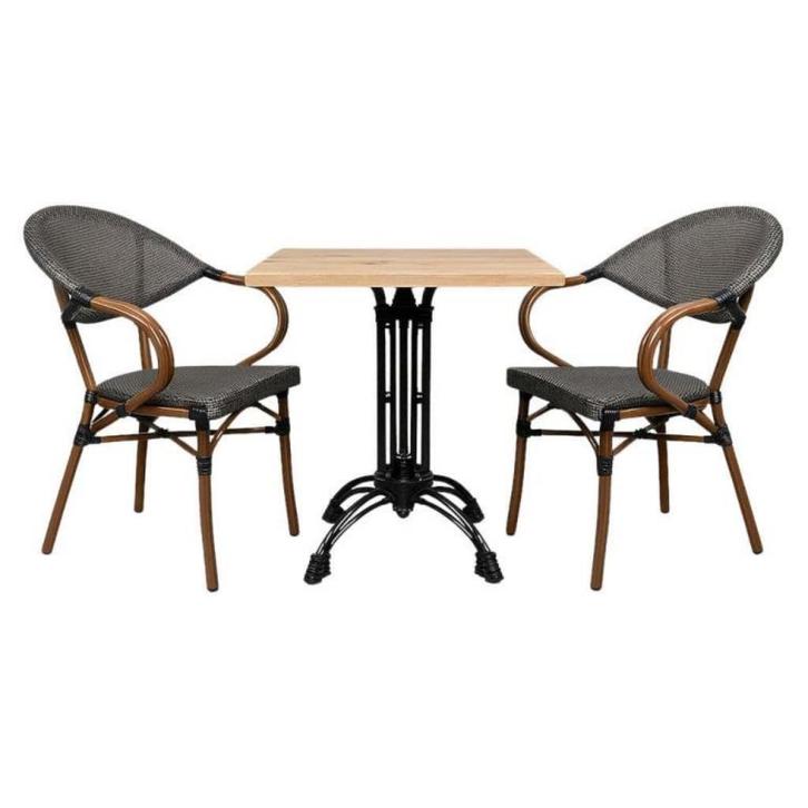 Terrastafels sets, Horeca terrasmeubilair terrasstoelen  614, Huis en Inrichting, Tafels | Kaptafels, Nieuw, Minder dan 100 cm